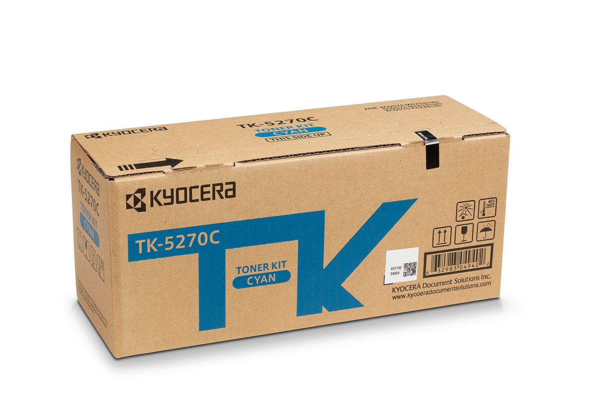 Tóner original kyocera tk-5270c cian 6.000 páginas
