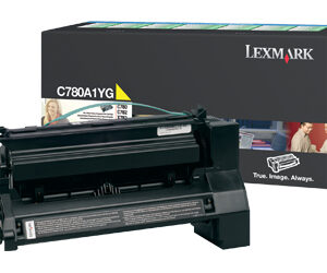 Tóner original lexmark c78x amarillo c780a1yg 6.000 páginas