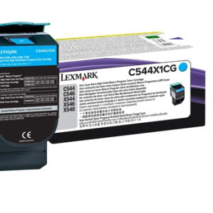 Tóner original lexmark c544 cian c544x1cg 30000 páginas