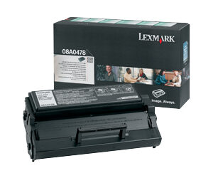 Tóner original lexmark 08a0478 negro 6.000 páginas