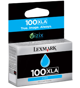 Tinta original lexmark n100xl cian 13ml