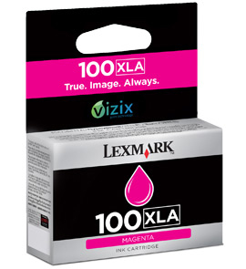 Tinta original lexmark n100xl magenta 13ml