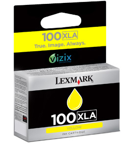Tinta original lexmark n100xl amarillo 12ml