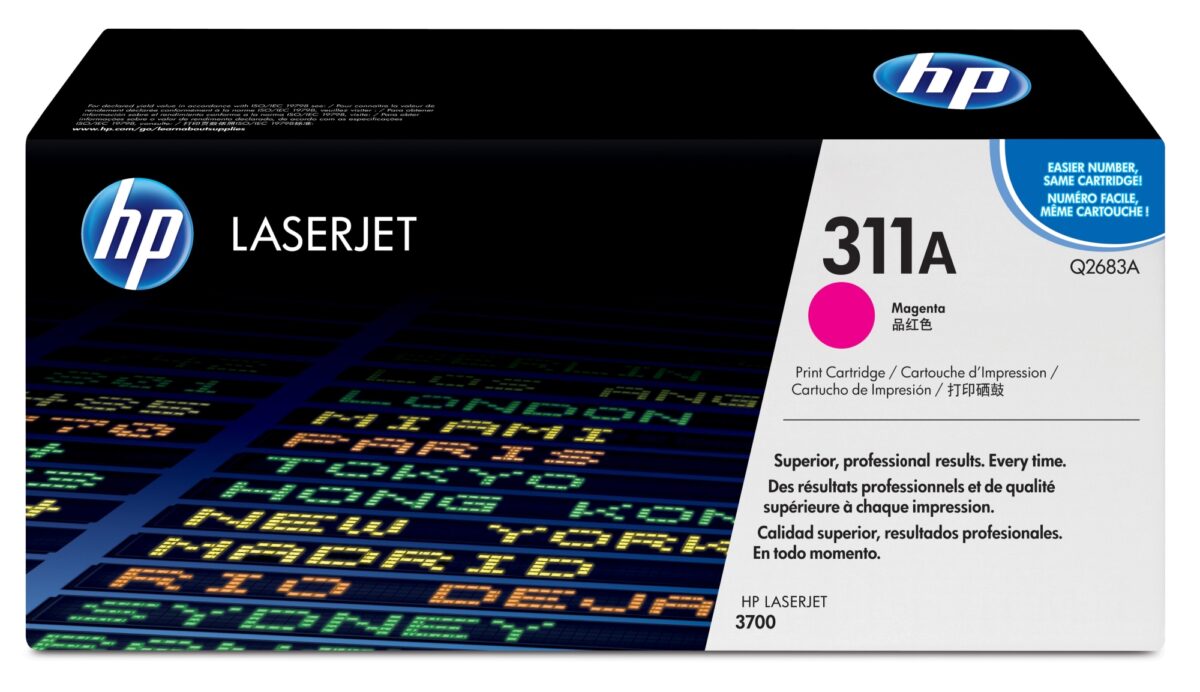 Tóner original hp q2683a 311a magenta 6.000 páginas