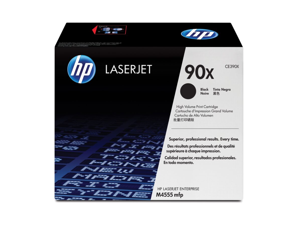 Tóner original hp ce390x negro 90x 24.000 páginas