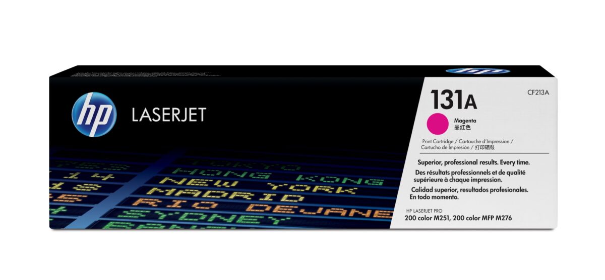 Tóner original hp cf213a magenta 131a 1.800 páginas