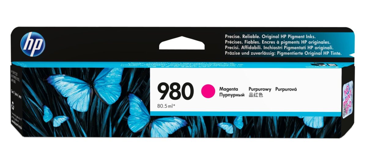 Tinta original hp n980 magenta d8j08a 110ml