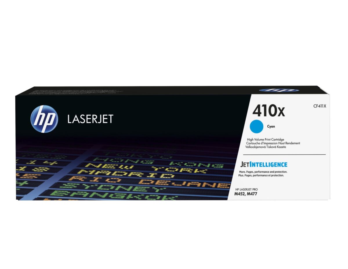 Tóner original hp cf411x cian 410x 5.000 páginas