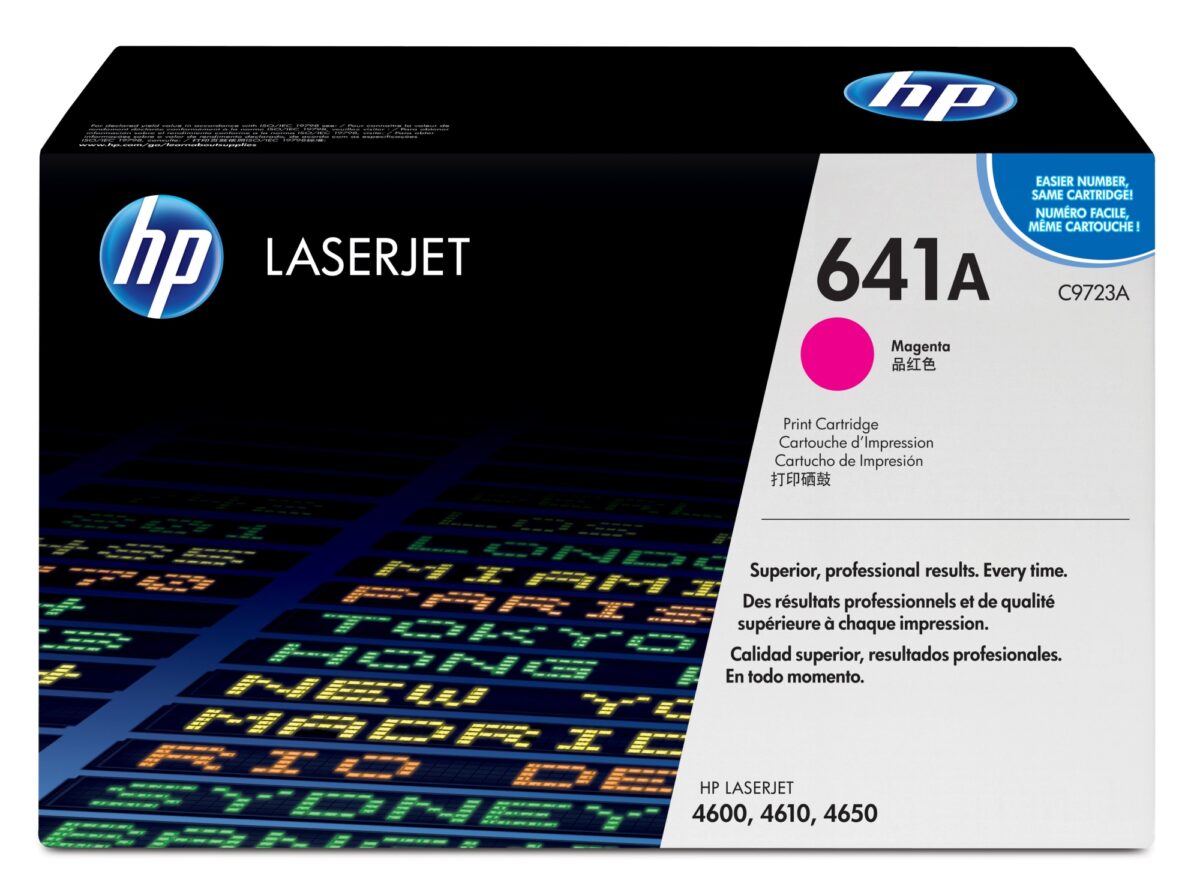 Tóner original hp c9723a magenta 641a 8.000 páginas
