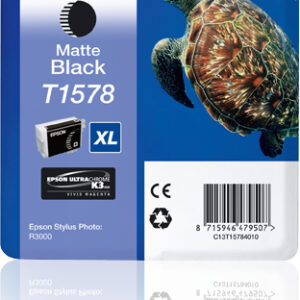 Tinta original epson t1578 negro mate c13t15784010 25.9ml