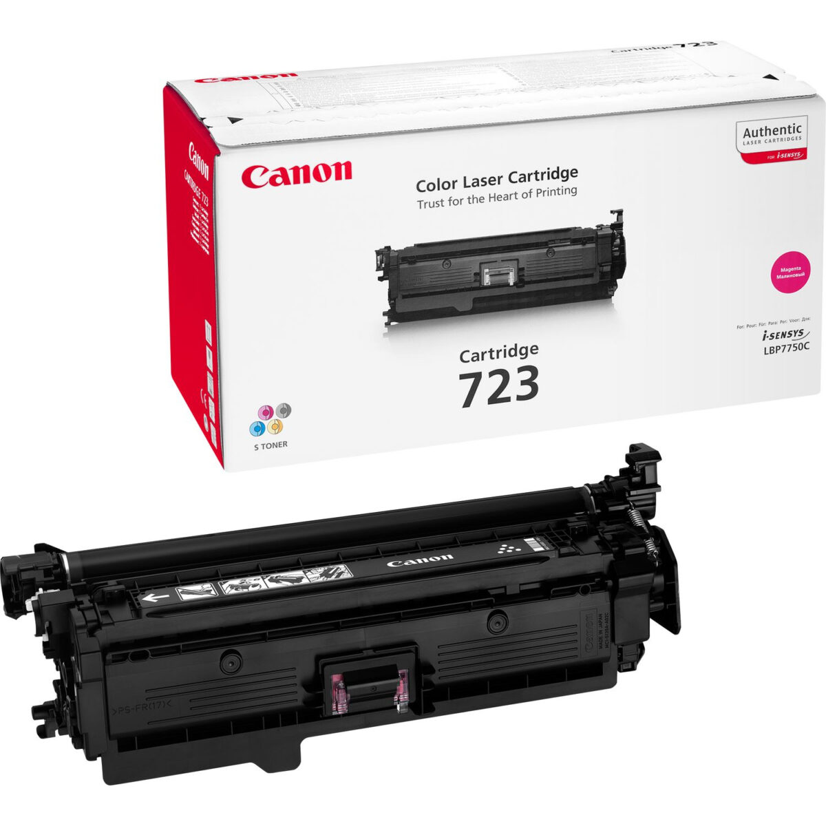Tóner original canon 723m magenta 8.500 páginas