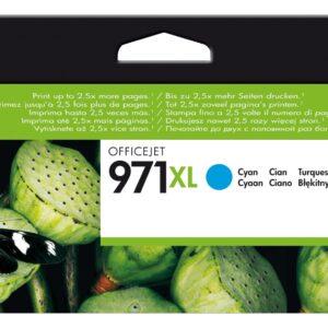 Tinta original hp n971xl magenta cn626ae 86.5ml