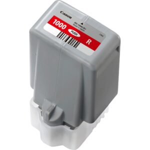 Tinta original canon pfi-1000 rojo 80ml