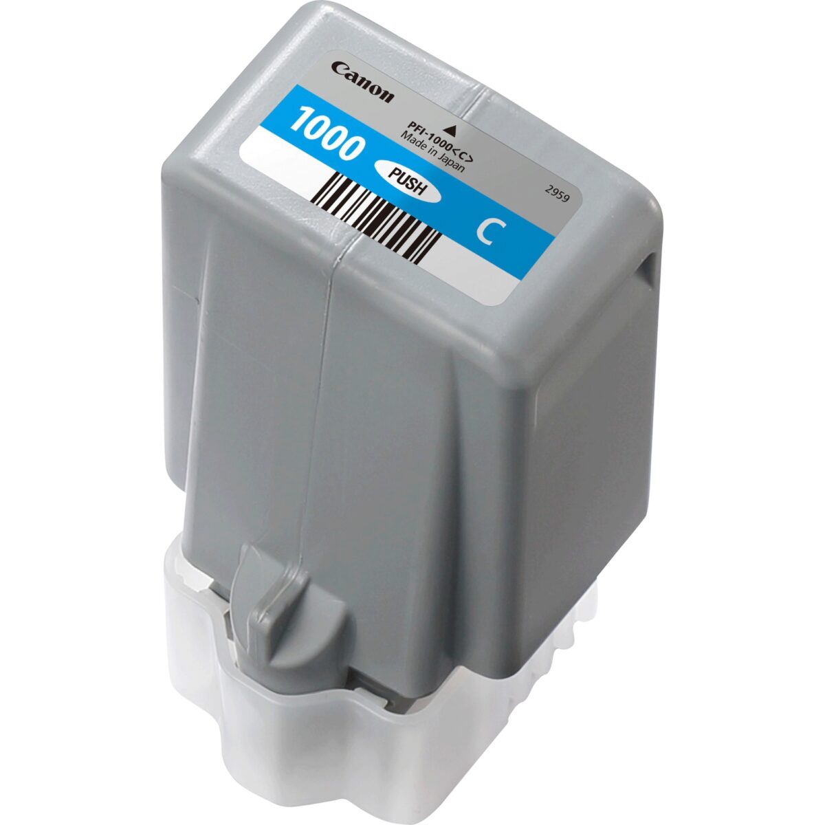 Tinta original canon pfi-1000 cian 80ml