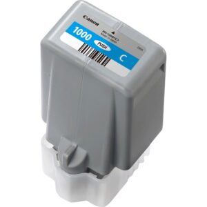 Tinta original canon pfi-1000 cian 80ml
