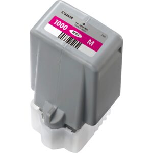 Tinta original canon pfi-1000 magenta 80ml