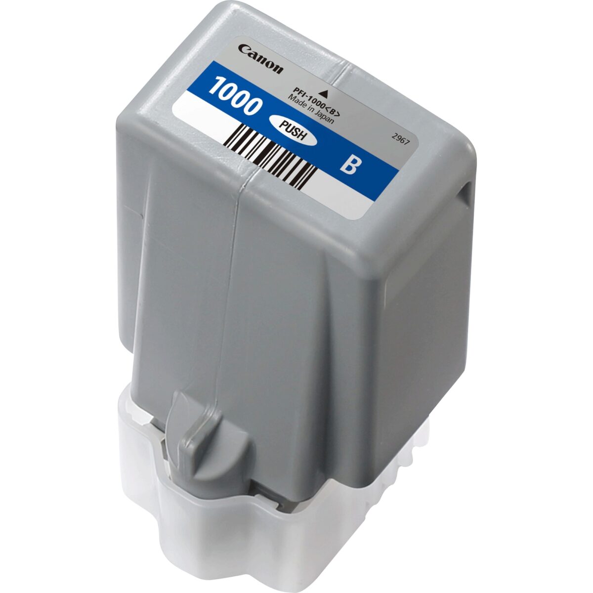 Tinta original canon pfi-1000 azul 80ml