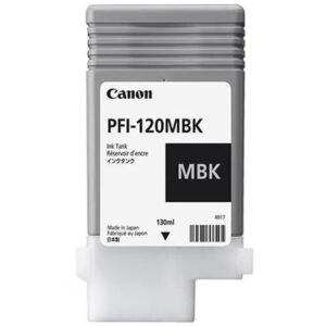 Tinta original canon pfi-120mbk negro mate 130ml