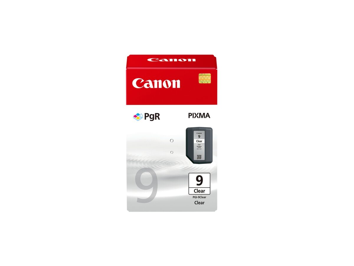 Tinta original canon pgi9 clear transparente 191ml