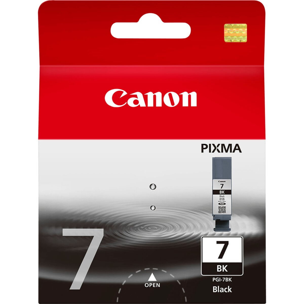 Tinta original canon pgi7 negro 25ml