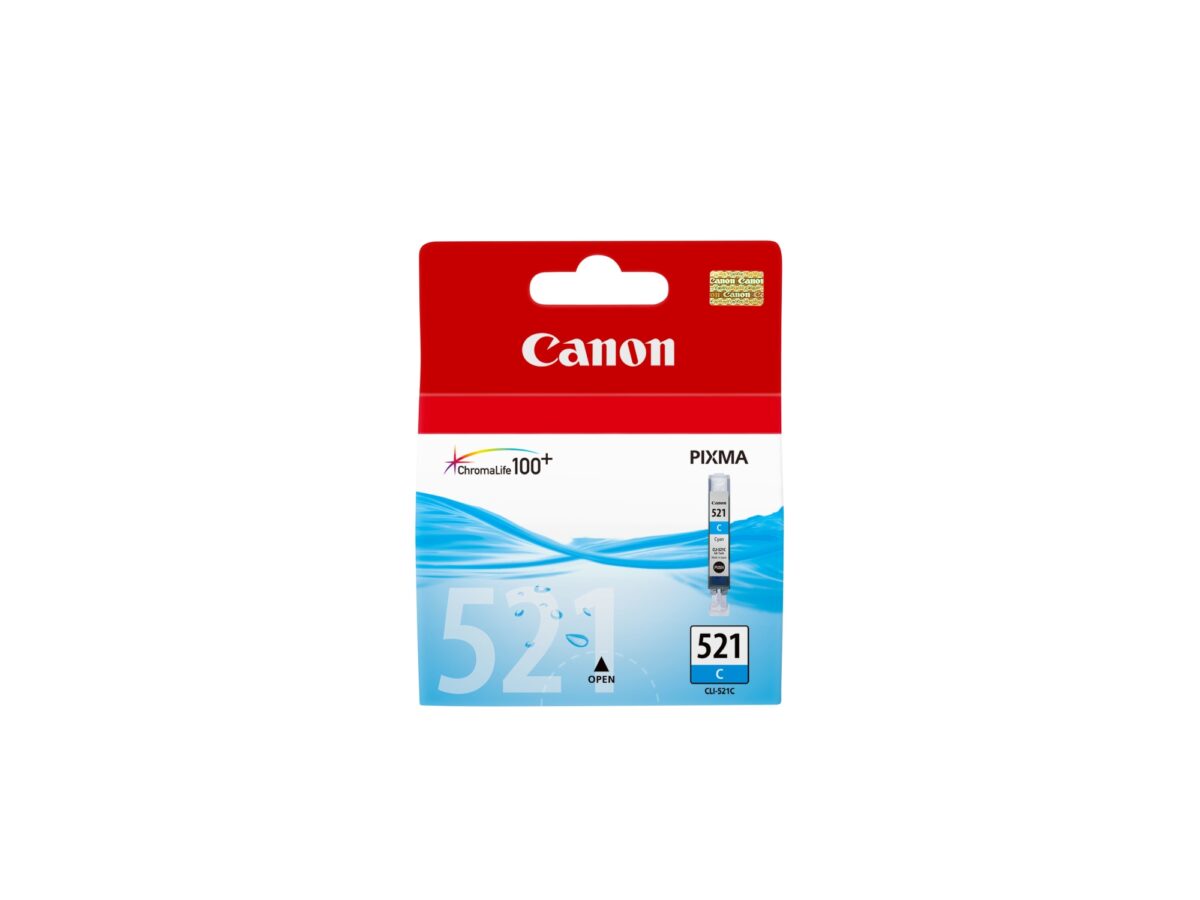 Tinta original canon cli521 cian 9ml