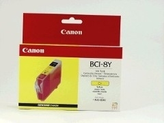 Tinta original canon bci8y amarillo 36ml