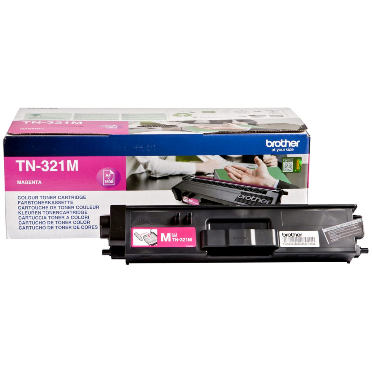 Tóner original brother tn321m magenta 1.500 páginas