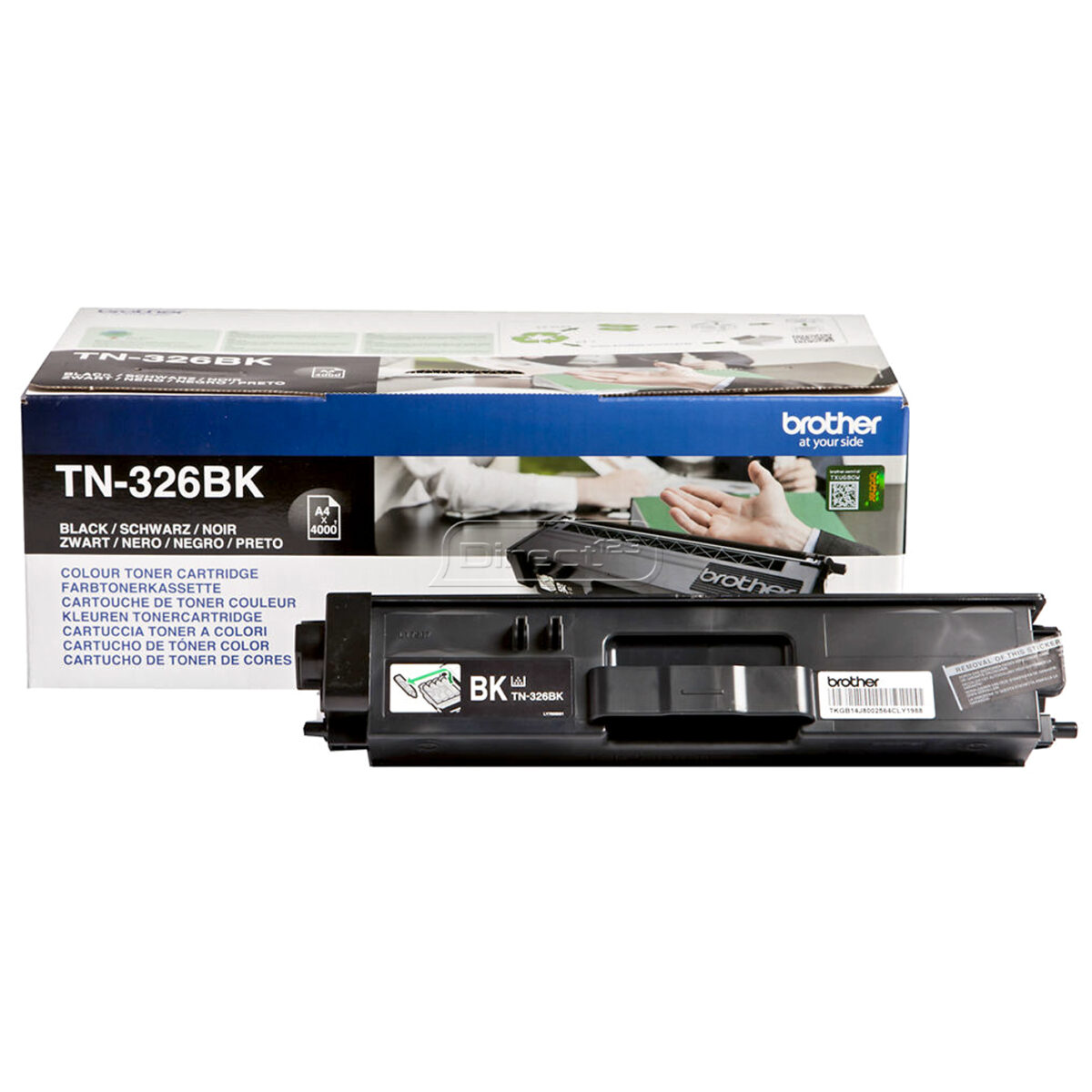 Tóner original brother tn326bk negro 4.000 páginas