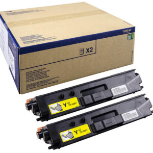 Pack 2 unidades tóner original brother tn-329y amarillo 12.000 páginas
