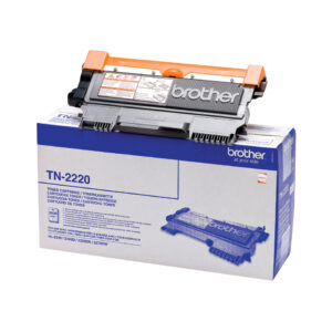 Tóner original brother tn2220 negro 2.600 páginas