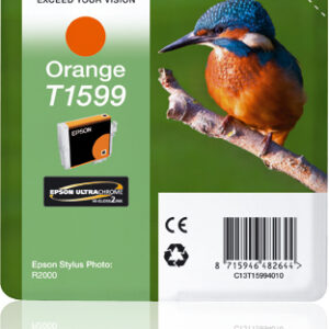 Tinta original epson t1599 naranja c13t15994010 17ml
