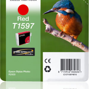 Tinta original epson t1597 rojo c13t15974010 17ml