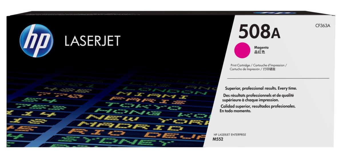 Tóner original hp cf363a magenta 508a 5.000 páginas