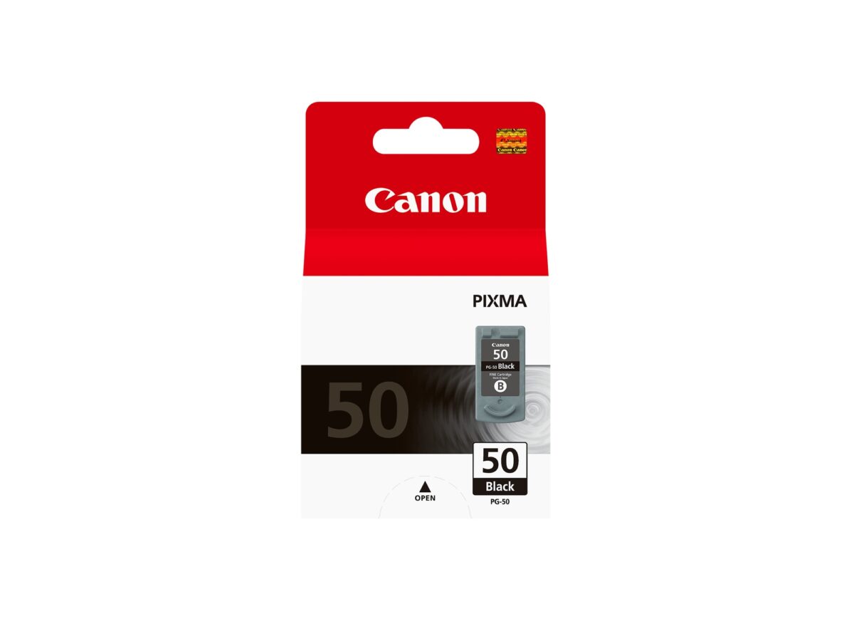 Tinta original canon pg50 negra 22ml