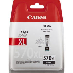 Tinta original canon pgi570 xl negro 22ml - caja seguridad