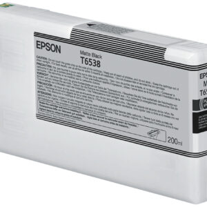 Tinta original epson t6538 negro mate c13t653800 200ml
