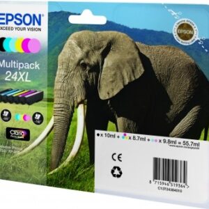 Tinta original epson t2438 xl multipack c13t24384010