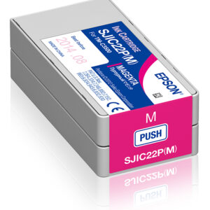 Tinta original epson sjic22p magenta 32.5ml