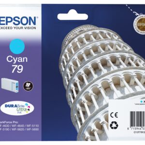 Tinta original epson t7912 cian c13t79124010 6.5ml