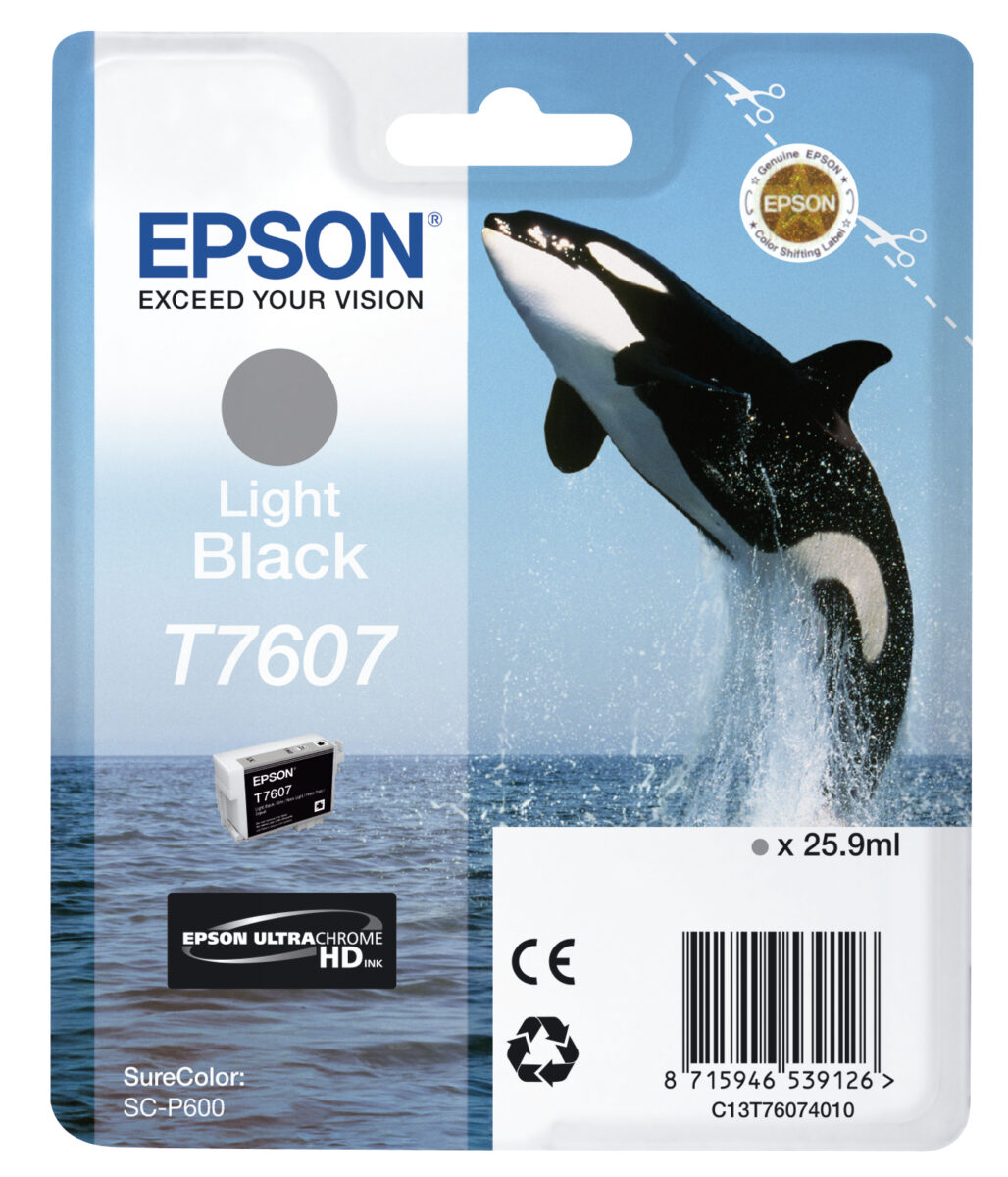 Tinta original epson t7609 gris c13t76074010 25.9ml