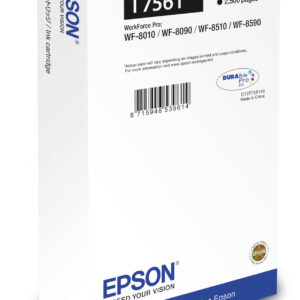 Tinta original epson t7561 negro l c13t756140 50ml