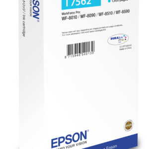 Tinta original epson t7562 cian l c13t756240 14ml