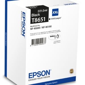 Tinta original epson t8651 xxl negro c13t865140 221ml