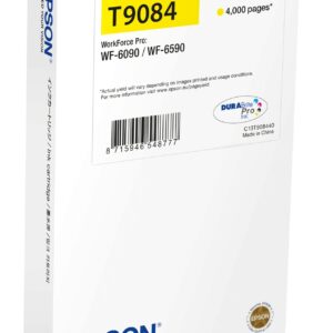 Tinta original epson t9084 xl amarilla c13t908440 39ml