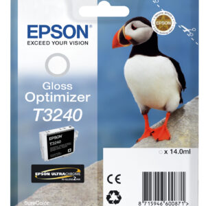 Tinta original epson t3240 optimizador de brillo c13t32404010 14ml