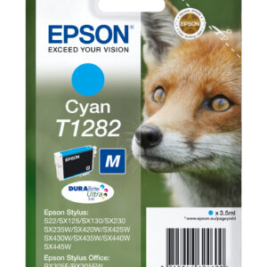 Tinta original epson t1282 cian c13t12824012 3.5ml