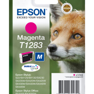 Tinta original epson t1283 magenta c13t12834012 3.5ml