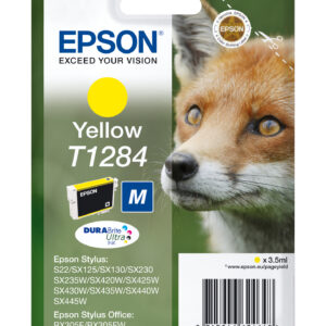 Tinta original epson t1284 amarillo c13t12844012 3.5ml