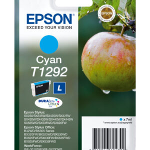 Tinta original epson t1292 cian c13t12924012 7ml