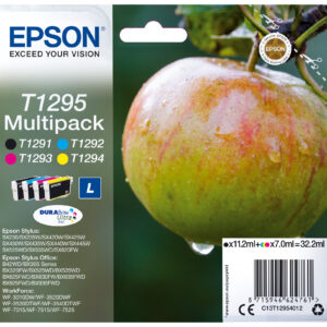 Tinta original epson t1295 multipack 5 colores c13t12954012